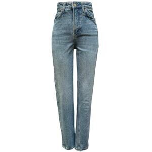 Reformation Jeans Liza Ultra High Rise Straight Jeans Women’s Size 25 Blue